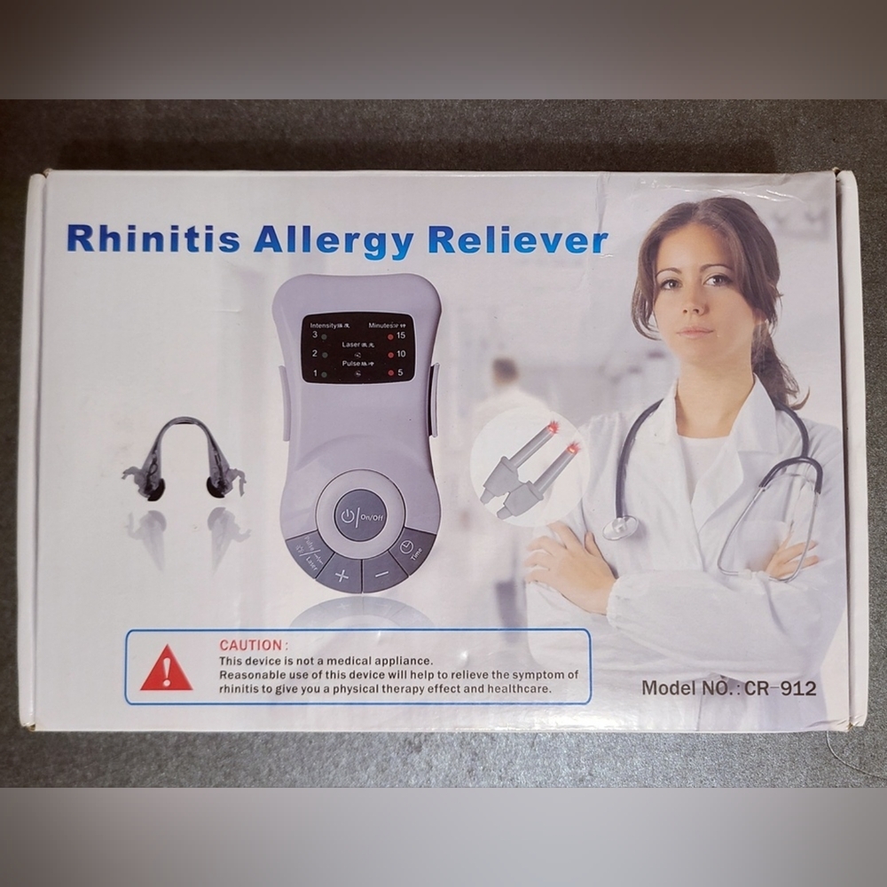 NEW - Rhinitis Allergy Reliever Medical Device (Model CR-912)